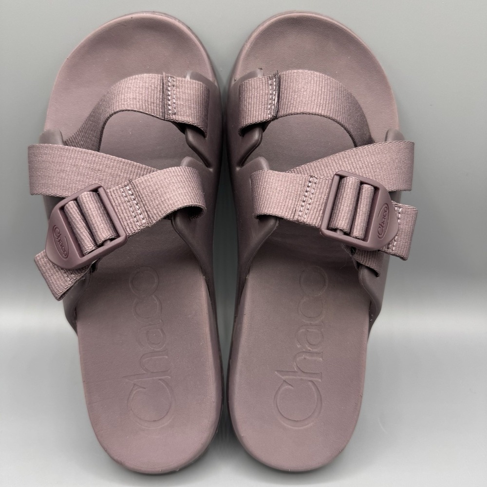 Chaco Women's Chillos Slide Purple Sandals Size 8 Outdoor Hiking